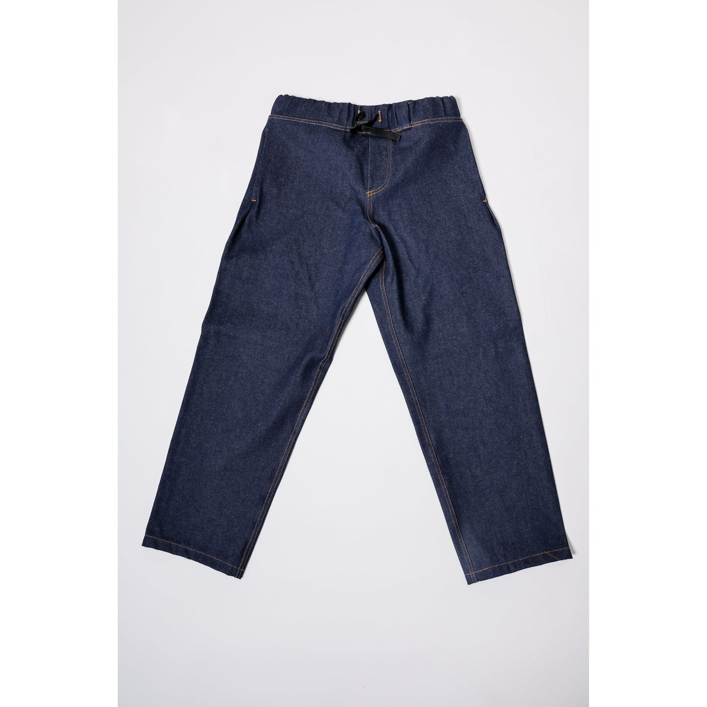"Heavy Denim Skate Pant" in thick denim, perfect for tough skateboarding. The durability of heavyweight skate denim with the retro 90s look and USA craftsmanship from Limpies.
