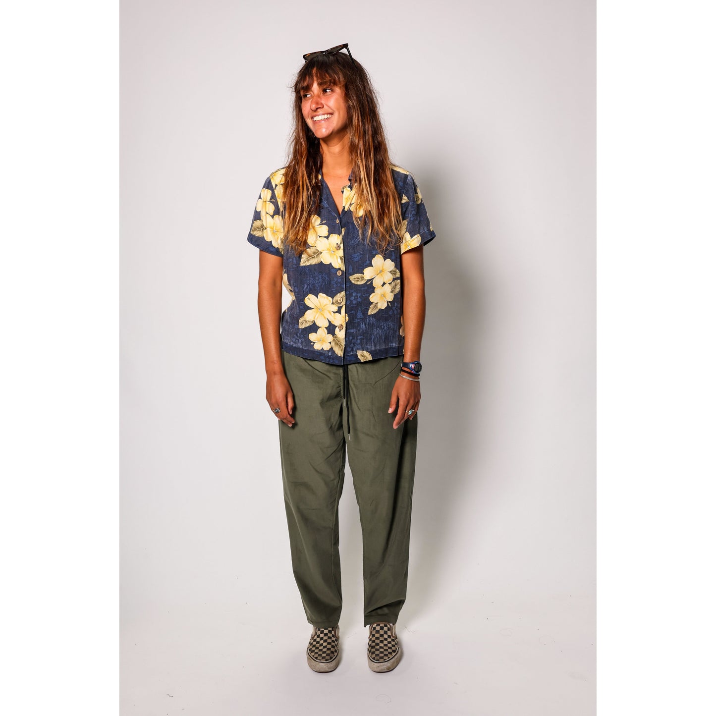 Off Green Cord "The Original Limpies Baggy Skate Pant" Made in USA