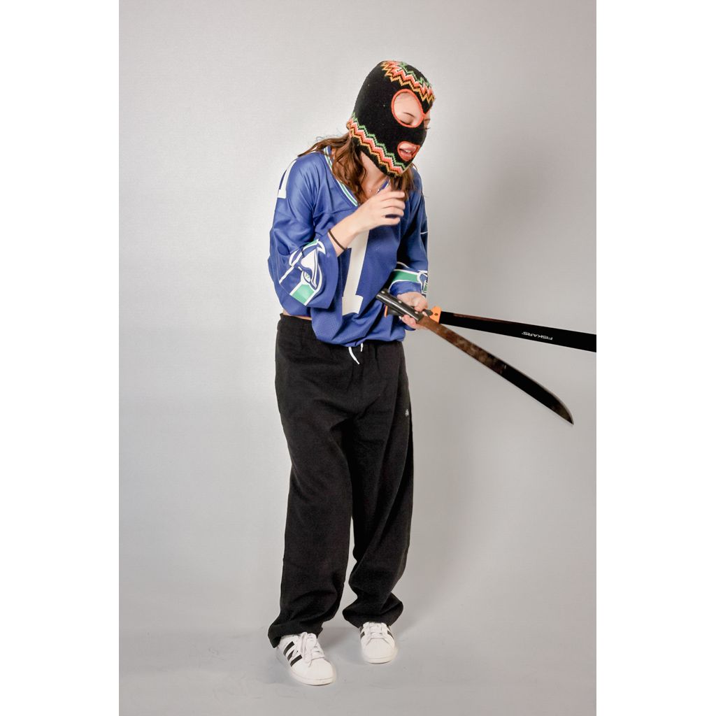 The "Wilted Flower” Pant (Black)