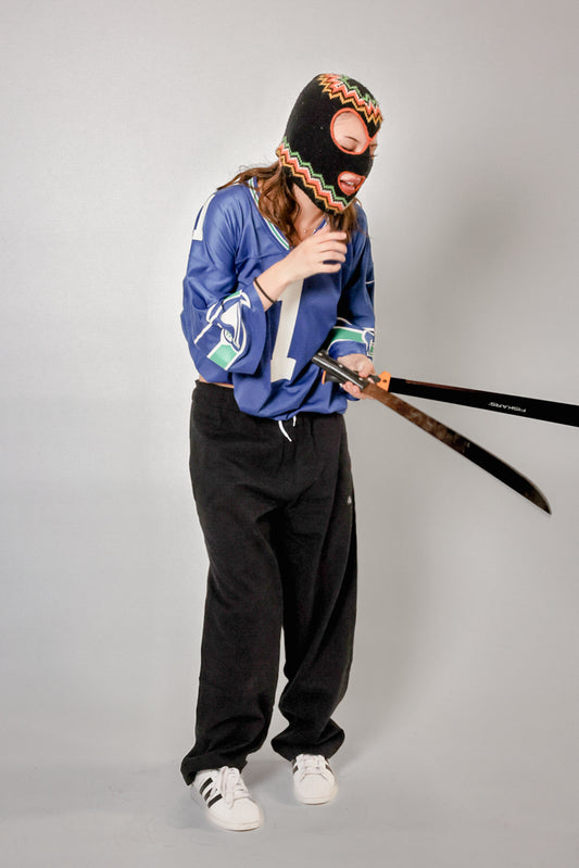 The "Wilted Flower” Pant (Black)