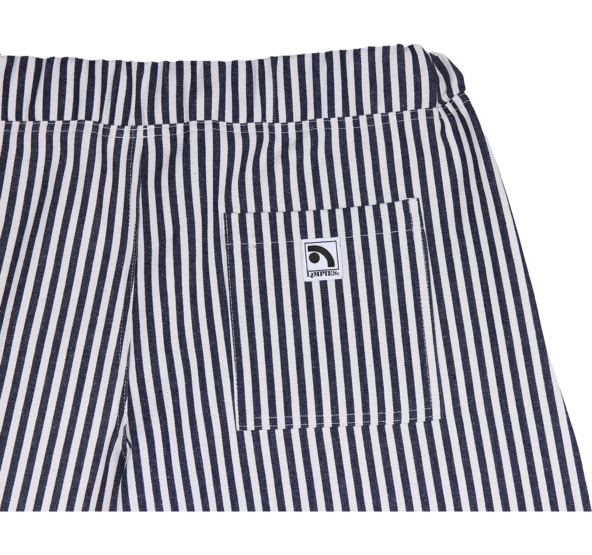 Hickory Stripes Skate Pant Pocket Logo