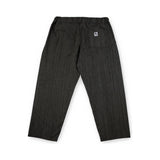 "No G Classic Baggy" skate pants in black denim, with the loose fit that defined the 90s. The essential 90s baggy denim that revives authentic classic skatewear. Made in USA.