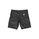 "The Original Limpies" skate shorts in black corduroy. Corduroy skate shorts with retro texture and a wide cut that define retro streetwear of the 90s. Made in USA.