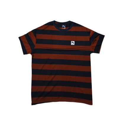 EZ Stripe skate shirt with an oversized fit and thick stripes. The definitive 90s streetwear style, this oversized button up is perfect for an authentic, laid-back session on the board.