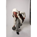 "Stripe Baggy" skate pants with a Hickory stripe pattern. Vintage stripe pants with the retro 90s baggy fit that defines the Limpies style. Collector's item made in USA.