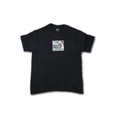 Hood Limpies Motorsports T-Shirt — retro skate clothing brand inspired by 90s streetwear and motorsport culture. Vintage-style graphic tee by Limpies skatewear, bold print for skaters and street style enthusiasts.