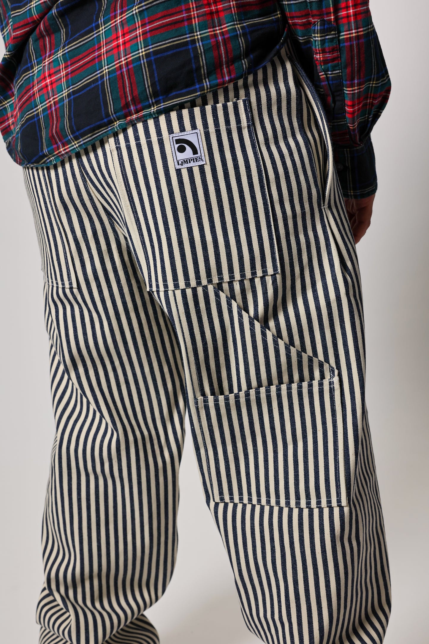 Hickory Stripe "Ace Pelka Baggy Skate Pant" Made in USA