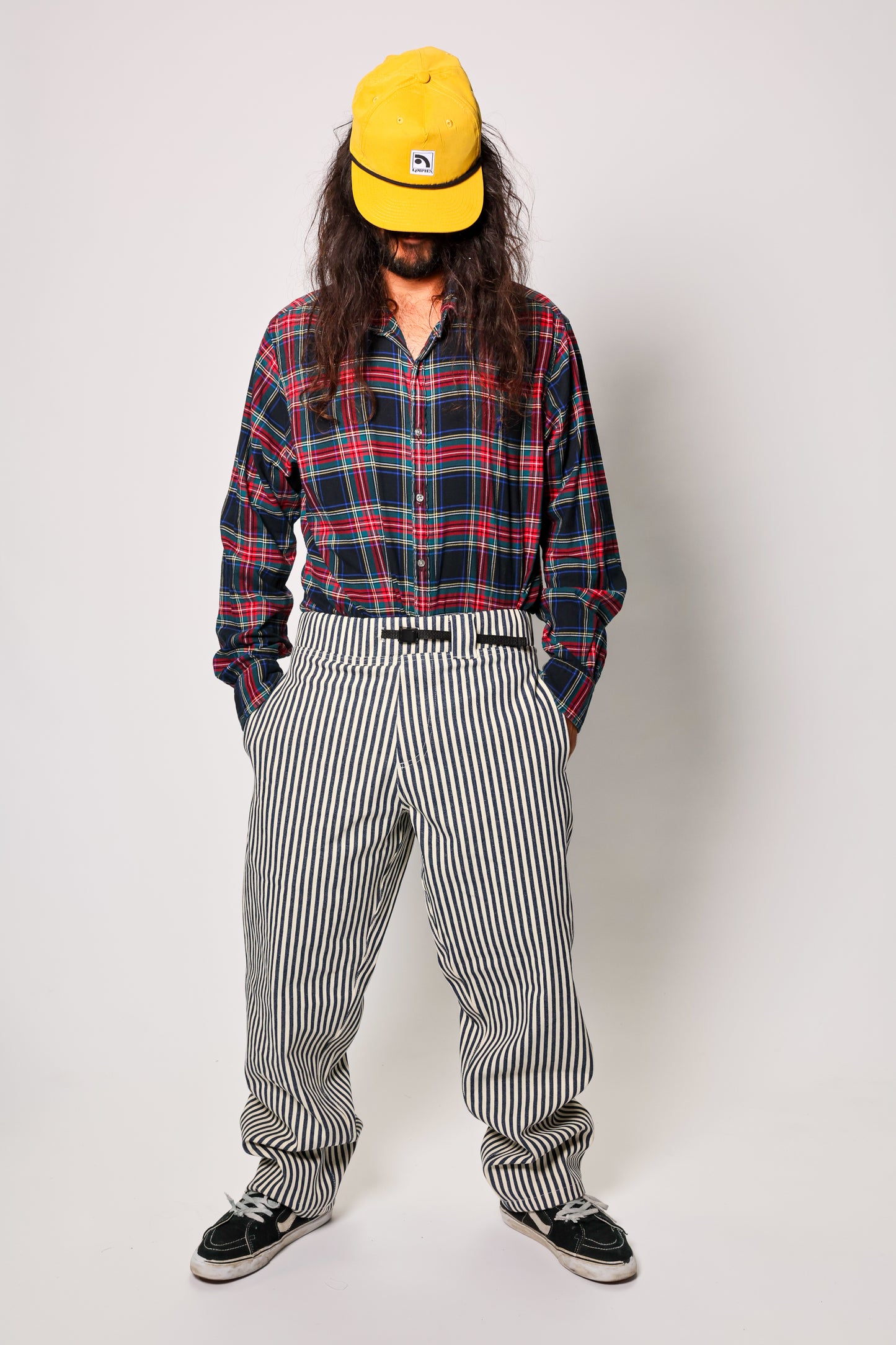 Hickory Stripe "Ace Pelka Baggy Skate Pant" Made in USA