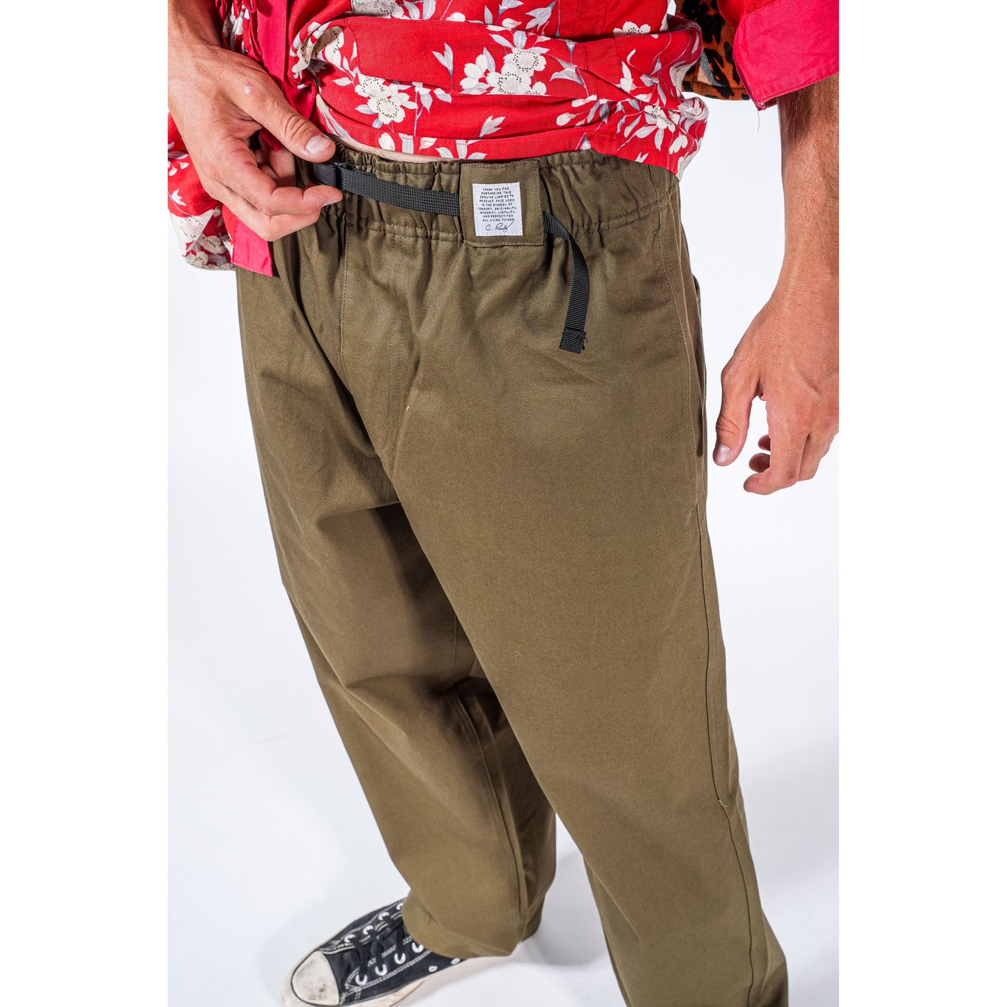 The "Leeper's Sweeper” Skate Pant (Olive)