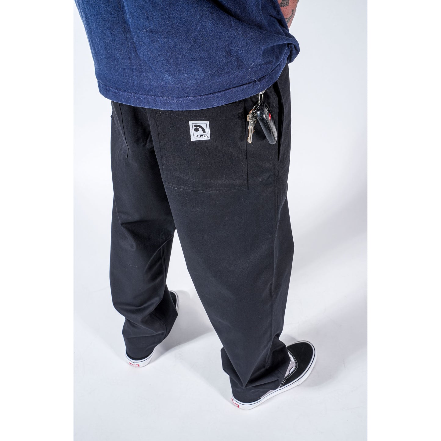 The “Navin” Skate Pant (Black)