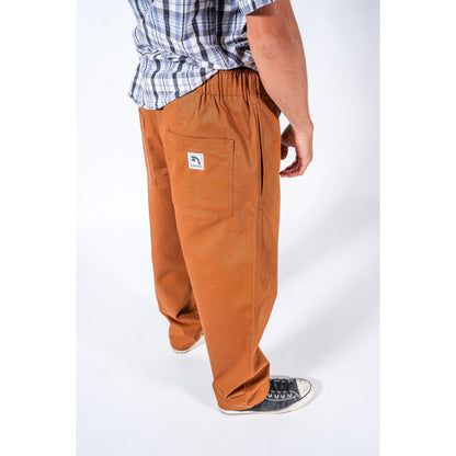 The "Wilted Flower” Skate Pant (Beige)