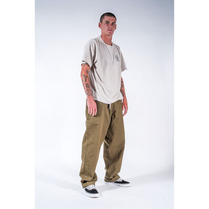 The "Wilted Flower” Skate Pant (Olive)