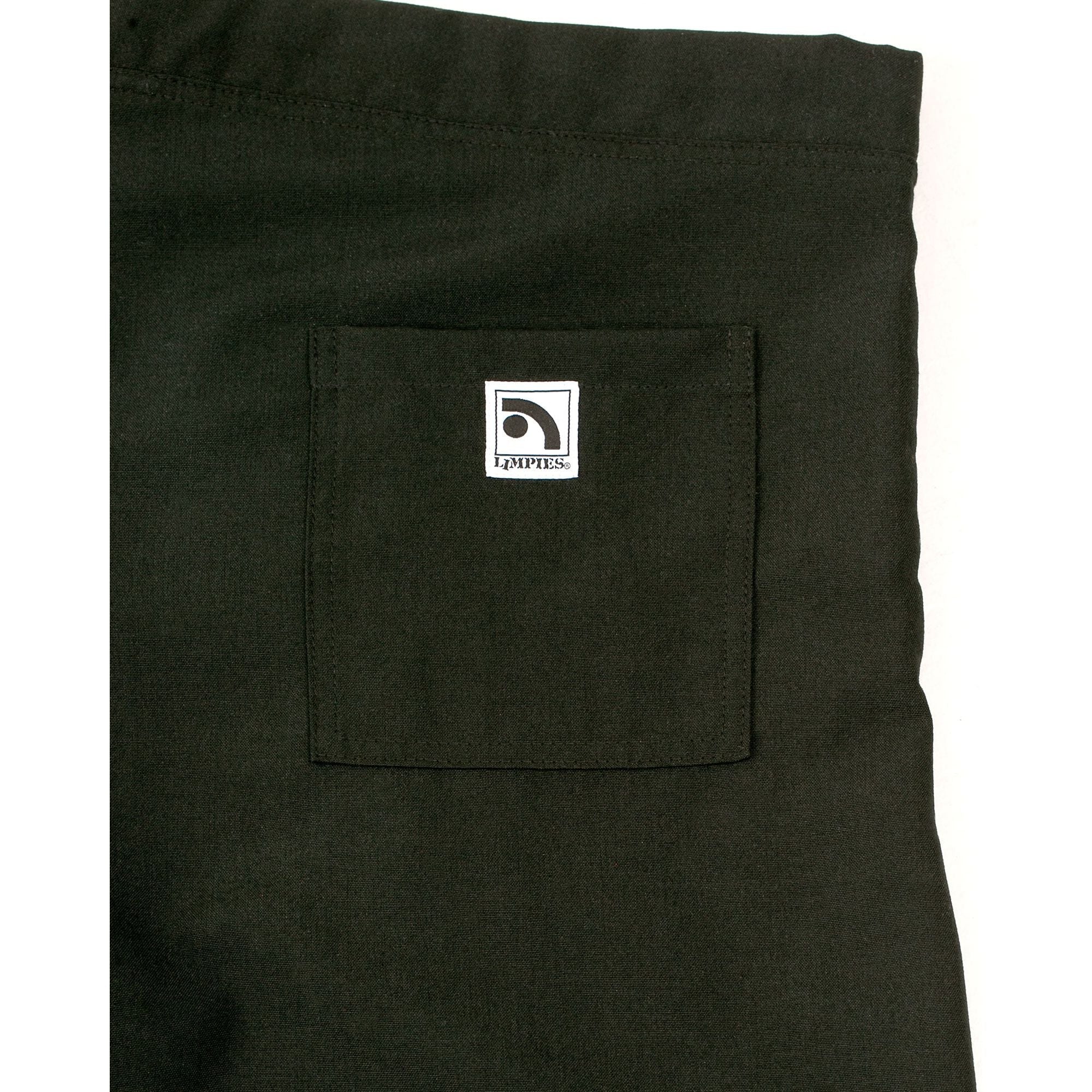Black Skate Pant Pocket Logo