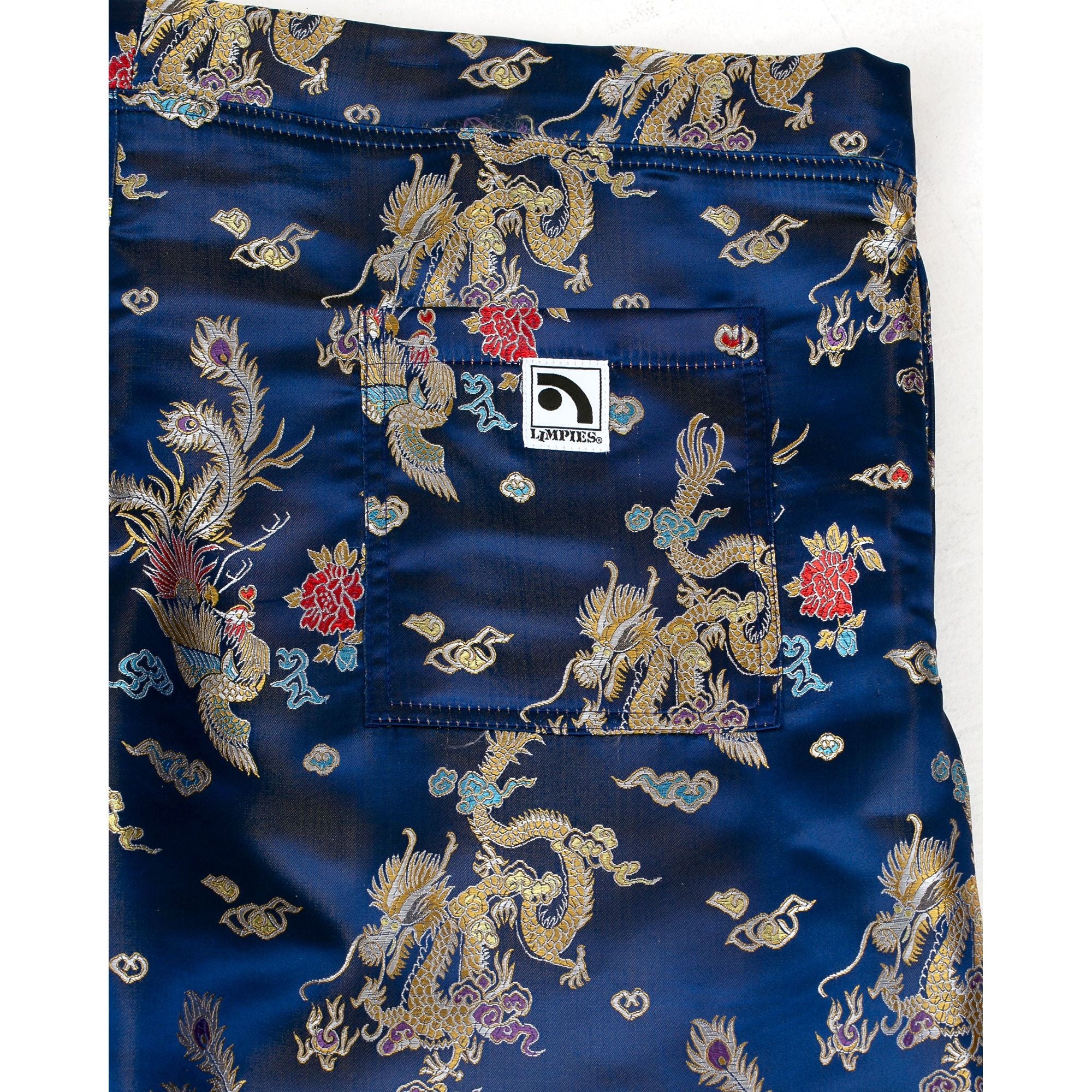 Blue Dragon Skate Pant Pocket Logo