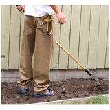 Beige Skate Pant Model Back