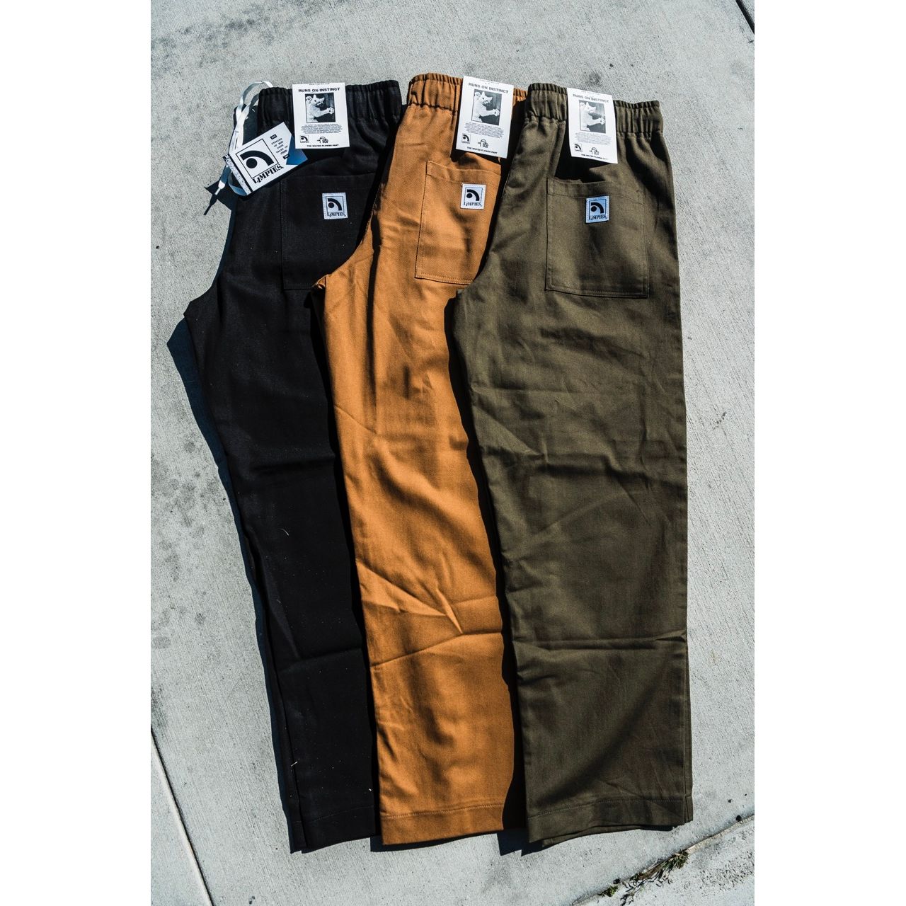 The "Wilted Flower” Pant (Black)