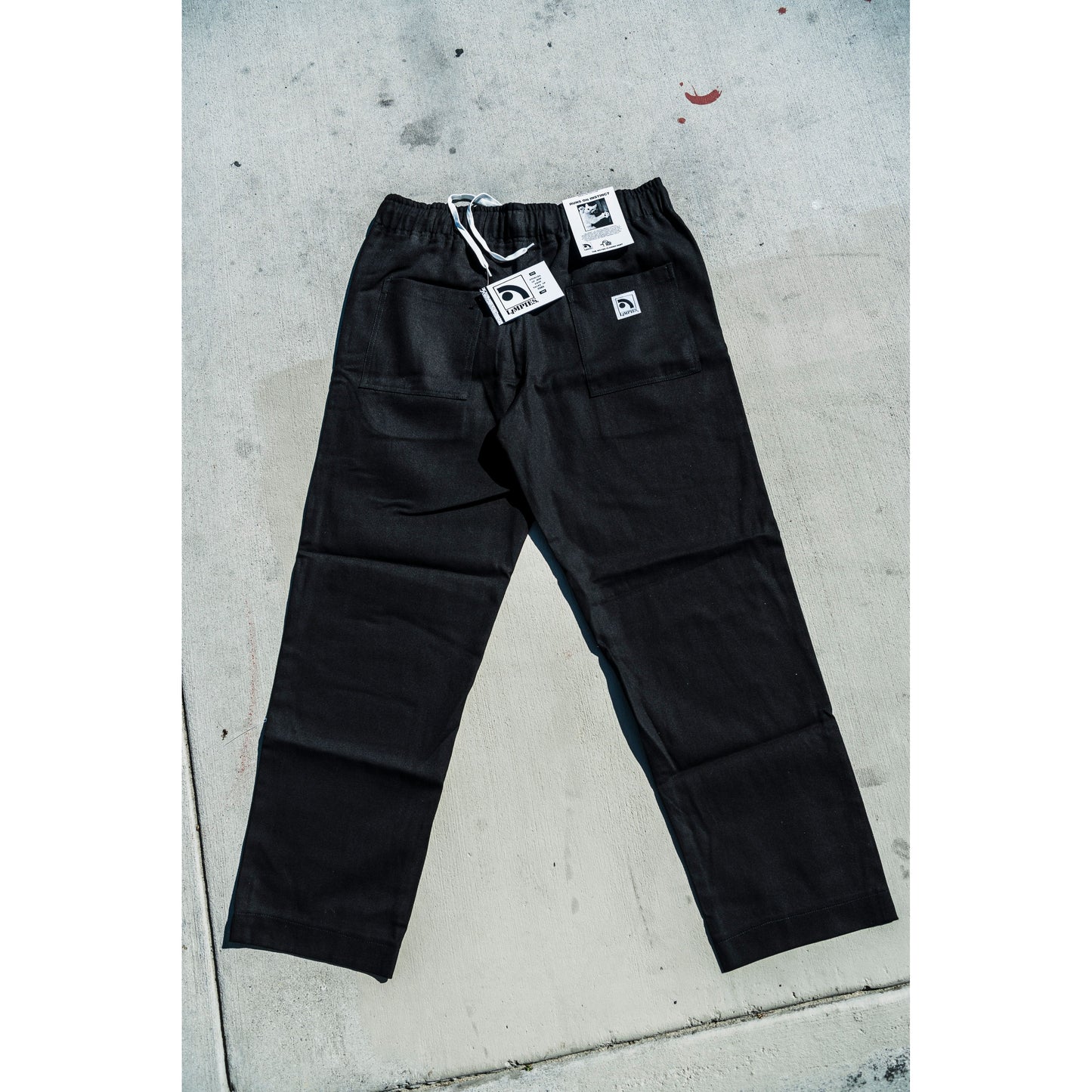 The "Wilted Flower” Pant (Black)